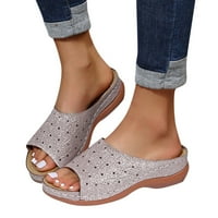 Ženske cipele ženske sandale cipele klinovi flip flops modne kopče sandale ljetne cipele za žene