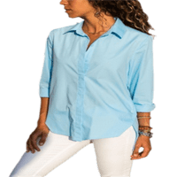 Veatzaer ženska pamučna majica s dugim rukavima labavi na vrhu ovratnika