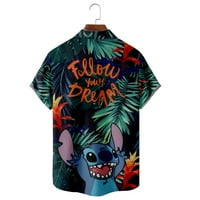 Filmovi Disney Lilo & Bowtch majice Havajski kratki rukav Summer Majica na plaži Ležerne majice za djecu