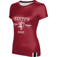 Ženski maroon Phillips Exeter Academy Big Red Music Majica