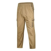 Teretne hlače za muškarce Srednja odjeća s ulicama s džepovima na otvorenom ravno tipom fitness hlače