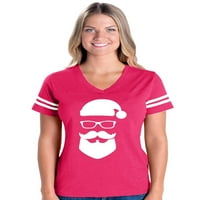 Ženski fudbalski fini dres majica - Cool Santa Xmas ružni džemper
