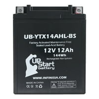 Zamjena baterije ub-ytx14ahl-bs za Suzuki GSX-R CC motocikl - tvornički aktivirani, bez održavanja,