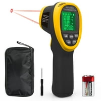 Digitalni infracrveni termometar, YF-985E Ne-kontaktni laserski pištolj za laser 16: IR temp mjerač,