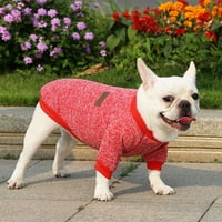 Džemper za pse Classic Toplo kućni ljubimac Kućni pas odjeća pletena topli pas pidžama Mali pas Štene