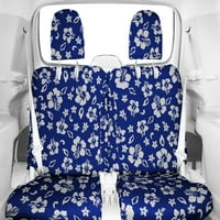 Caltrend Stražnji split klupa Neosupreme pokriva za sjedala za 2001. - Toyota Sequoia - TY146-34NA Havaji plavi umetci i obloži