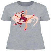Gimnasta žena koja vežba majica Žene -Image by Shutterstock, Ženska 3x-velika