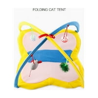 Sklopivi kućni ljubimci krevet Mobilni igranje šatora mačene aktivnosti Play igračke Kuće Mats Leptir
