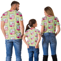 Majica Porodična odijela Winnie The Pooh Ležerne majice Stilska kratki rukav Crew Crt Majica Mammy &