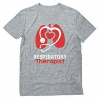 TSTARS Funny Poklon Ideja za majicu respiratorni terapeut muške majice