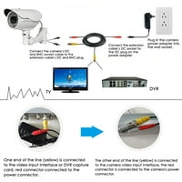 -Geek Pred-izrađene sigurnosne kamere, pouzdan kvalitet žice protiv blijedene žice, otporna na vremenske