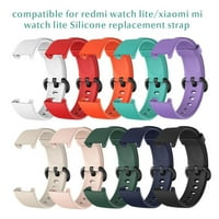 Eychin Watch Band kompatibilan je za Xiaomi Mi Watch Lite Redmi Watch Lite Smart Watch zamena silikonska remena za ručni ručni remen