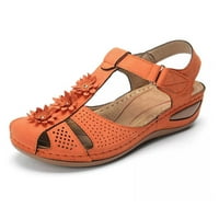 Ženske ljetne sandale Ležerne prilike Bohemia Wedge Cipele Udobne ankete na otvorenom sandale na otvorenom