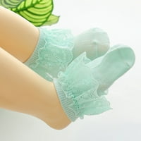 Amiliee dojenčad dječje djevojke čipke ruffle čarape elastične djece čarape za posade prozračne princeze hodanje čarape