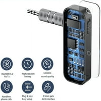 Urban Bluetooth 5. Adapter Jack AU prijemnik, 2-in- bežični odašiljač i prijemnik za Alcatel Pixi streaming audio TV, računar, zvučnika, slušalice, auto, kućni stereo