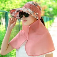 Ženski ljetni šešir čvrsta boja suncobrana Multifunkcionalni šešir labav mekani dnevni kašit na otvorenom