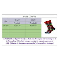 Čarape za djevojke za odrasle Unise rešetke Geometrija Printisak šarene ulične ličnosti Srednje ženske