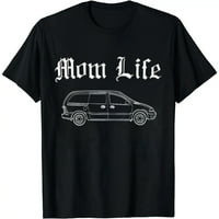 Mom Life Gangsta Minivan - Smiješna košulja za zauzete mame