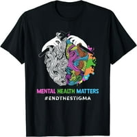 Završite majicu mentalnog zdravlja Stigma