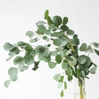 Prirodni eukaliptus ostavlja biljni materijal DIY božićni zanat Bookmark mirisna svijeća umjetna eukaliptus