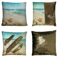 Pljuskovi valovi na plaži jastuk na plaži Kućni dekor jastuk