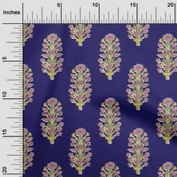 Onuone viskozne šifon od listova tkanine i cvjetne blok Tkanini otisci dvorišta široko