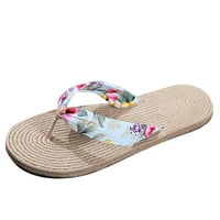 Youmylove žene Flip flops modne proljetne ljetne casual sandale ravne plažne papuče stilski žensko ugodno