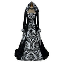 Steampunk haljine Žene žene Renesansne srednjovjekovne haljine Gothic Steampunk haljina Halloween Cosplay