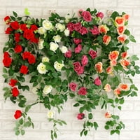 Farfi 8ft umjetni ružin Garland cvjetni list lista vinova kuća za vjenčanje vrtni dekor zabave