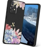Kompatibilan je sa Samsung Galaxy-om i futrolom telefona od 5 g, cvijeće - Silikonski zaštitni dio Cvijeća za TEEN Girl Boy Case za Samsung Galaxy A 5G