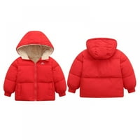 Dječji dječaci dječake Djevojke zimske kapute s kapuljačima, 2-3t