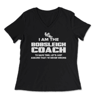 Bobsleigh trenerska majica - pretpostavljam da nikad ne grešim