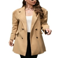Hait ženski odjeća sa dugim rukavima od jakne kardigan kaput za žene kaput od kaputa od čvrstog kaputa