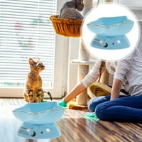 Homemaxs podignuta Cat Bowl CAT CATN BOWL SLOW HRANE CAT BOWL DECORATION CAT BOWL ZAŠTITE VRETANJE CAT-a