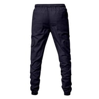 Susanny Camo Cargo hlače za muškarce CrckString sa džepovima Putničke hlače za muškarce Jogger Elastični