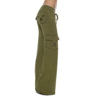 Teretne pantalone za žene Imunjske ženske hlače gamaše sa džepovima Jesenski ženski vježbanje gamaše