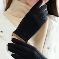 De baršunaste rukavice jesen zimska ženska jednoslojna tanka vožnje na dodirnim zaslonom na dodirnim