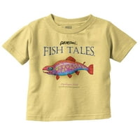 Gill McFinn psihotropna pastrmka ribolov toddler dječaka majica majica za dječake dojenčad Brisco brendovi