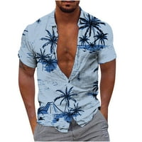 Muški ljetni Havaji Tiskarski košulje Clearians Stil