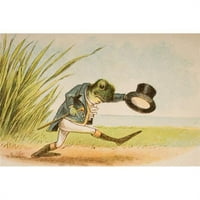 Posterazzi dpi1859278Lage žaba Ko bi Wooury Goos iz stare majke Goose rima i priče ilustrirane Constance
