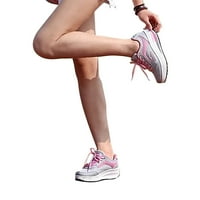 Ženske cipele široka širina vanjska debela potplata ženske cipele ružičaste veličine 8.5