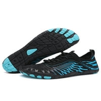 Ymiytan Unise Aqua Socks Basefoot plaža mreža za cipele za cipele za vodu Vježba Udobnost Lagana brzo suho čarapa plava 10