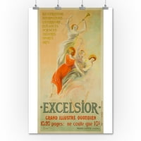 Excelsior Vintage poster Francuska C