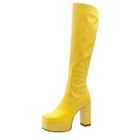 Giligiliso Cipele Ženske modne velike veličine Duge cijevi Visoke potpetice Vitez preko koljena rasprodaje