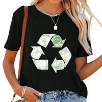 Reciklirajte logotip majica Zemlja Dan prirode Komzervacija planeta