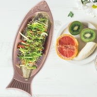 Frcolor Creative Fish Spremište za skladištenje Višenamjenska hrana Ploča parila riblje jelo za dom
