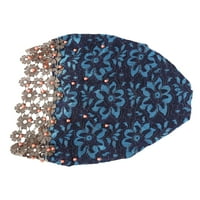 Slouchy poklopac, ženska noćna kapa meka ležerna za kupovinu za planinarenje PAUCOCK BLUE