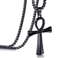 Ogrlica za muškarce od nehrđajućeg čelika lanac križ za muškarce za muškarce