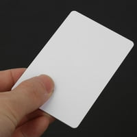 13.56MHz Prijenosna bijela IC kartica zabilježena IC, NFC Smart Card tag, za školsku dom