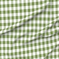 Tkanina od kašike - Buffalo Provjerite list plašten zeleni dječak otisnut na minky tkaninu od dvorišta
